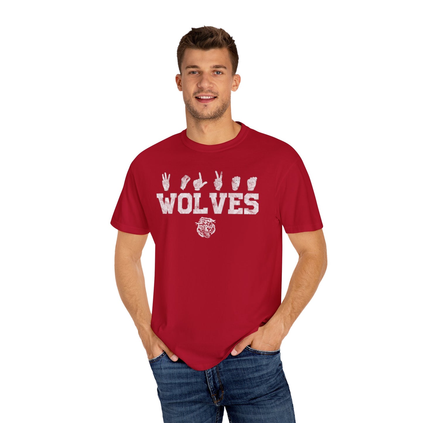 Spirit Fingers Wolves Comfort Tee