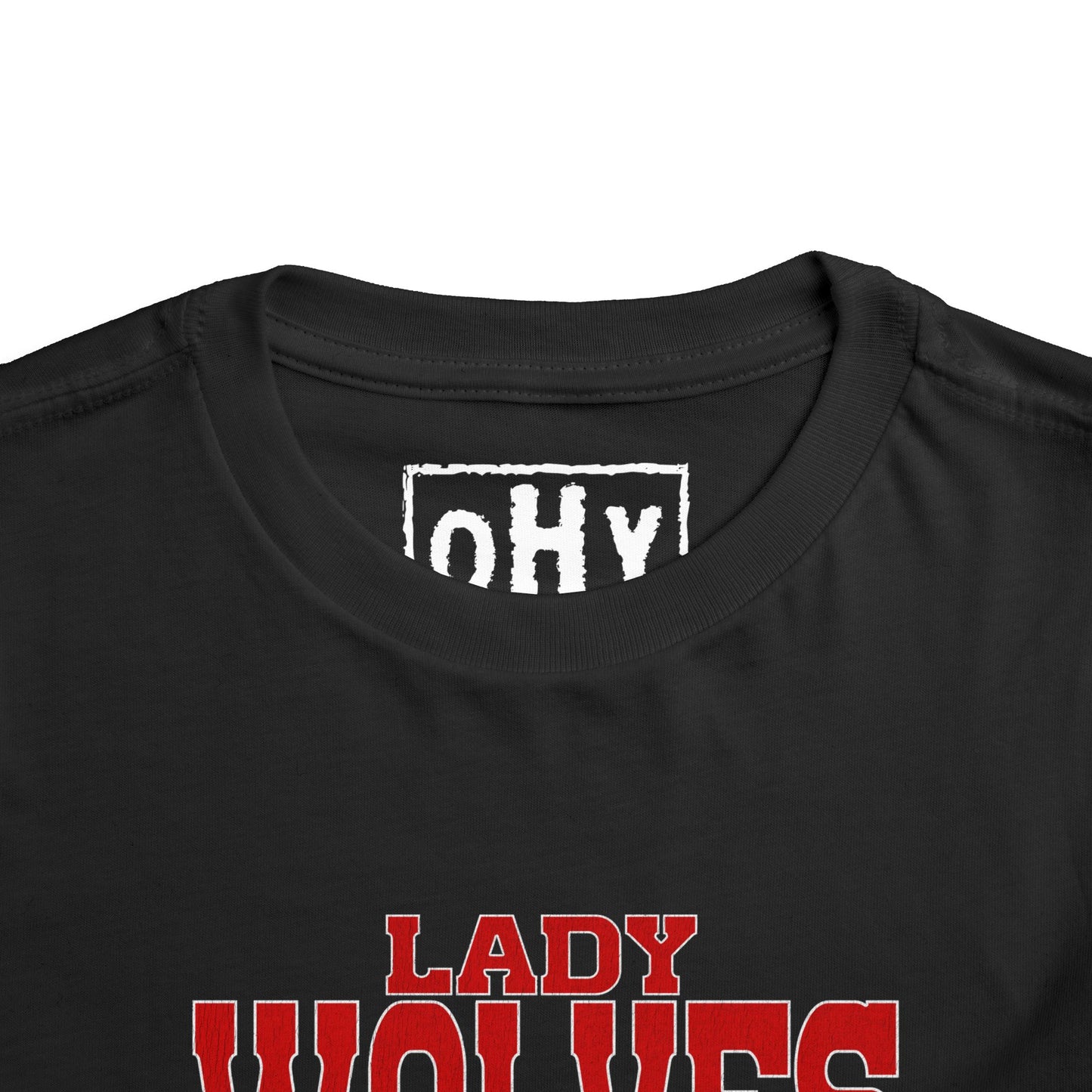 Lady Wolves Softball Toddler Tee