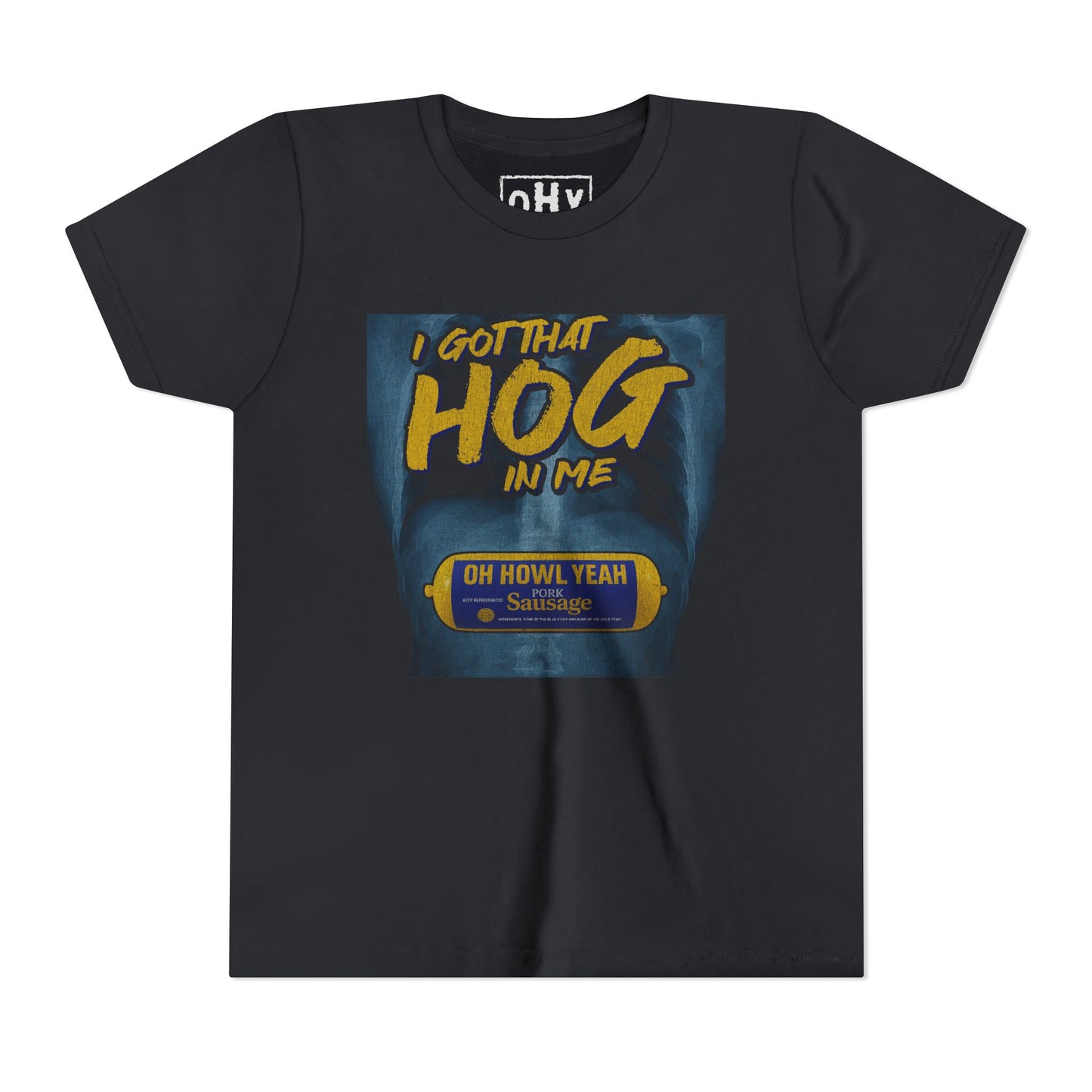 Hog In Me Youth Bella Tee