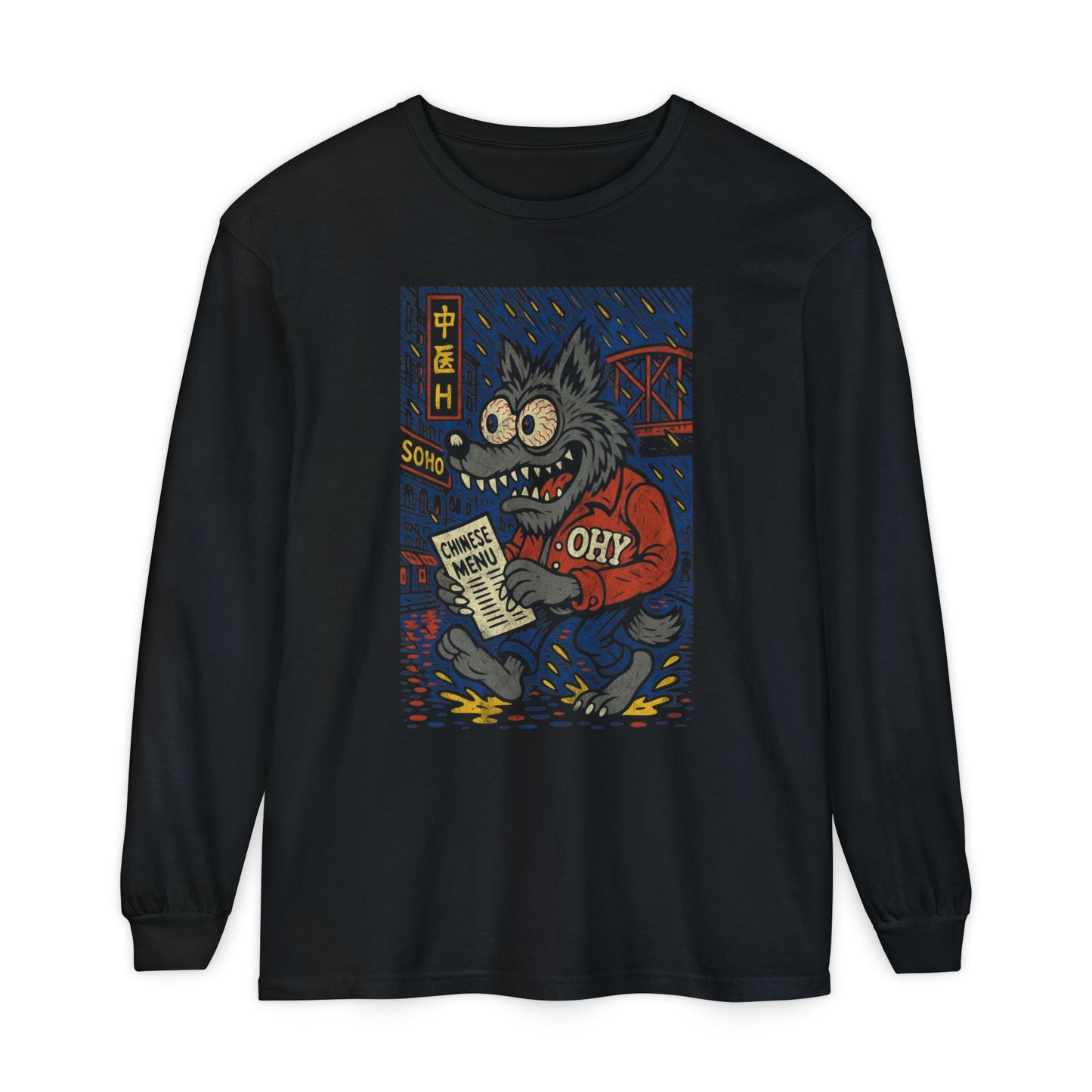 Ah-hoo LS Comfort Tee
