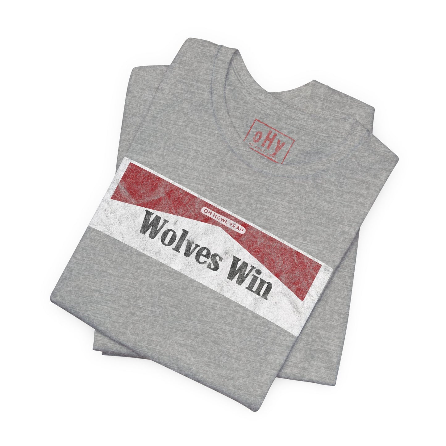 Wolves Win Carton Tee