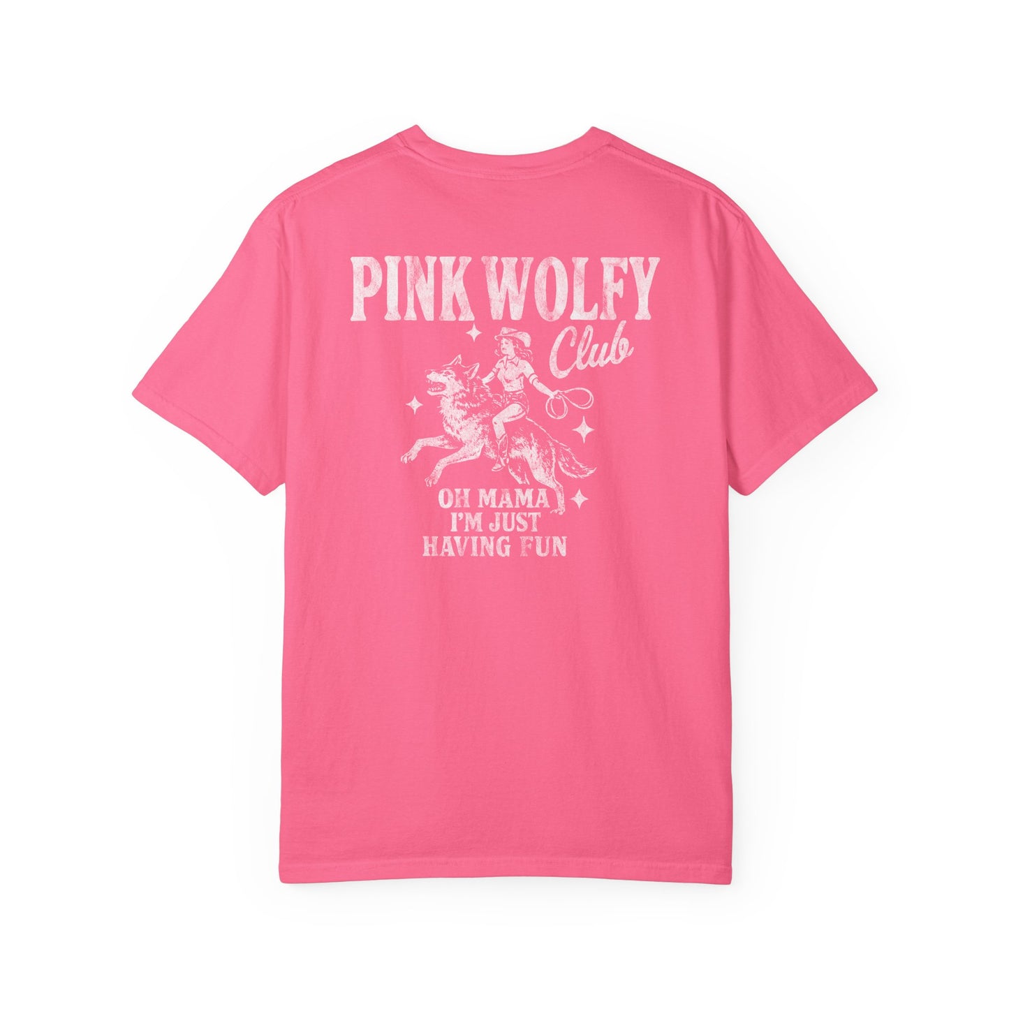 Pink Wolfy Club Comfort Tee