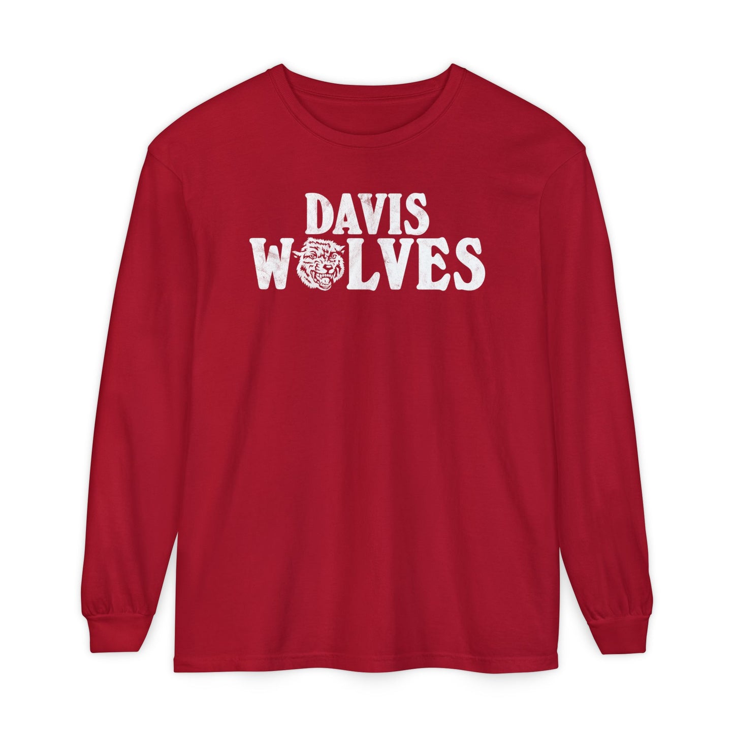 Davis Wolves LS Comfort Tee