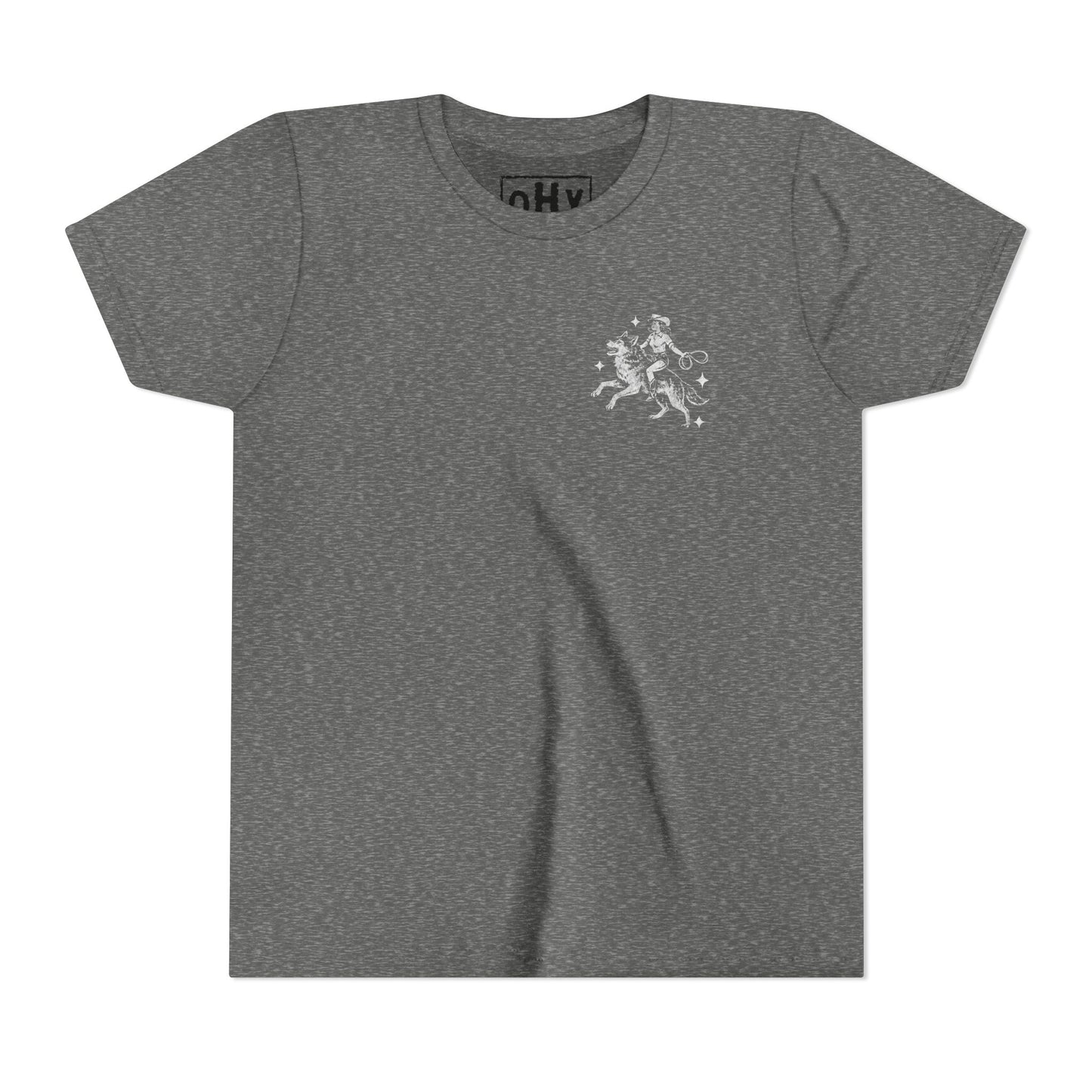Pink Wolfy Club Youth Tee