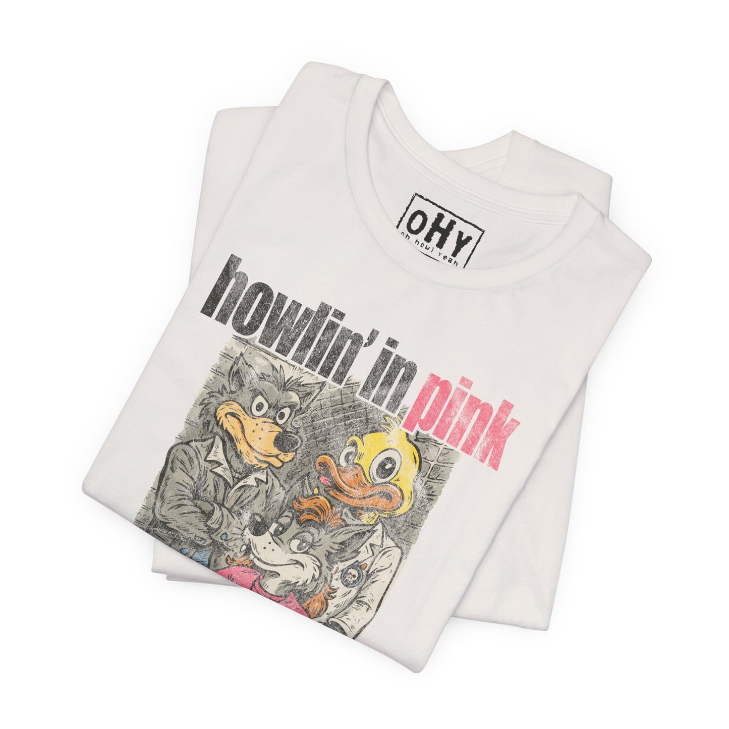 Howlin' in Pink Bella Tee