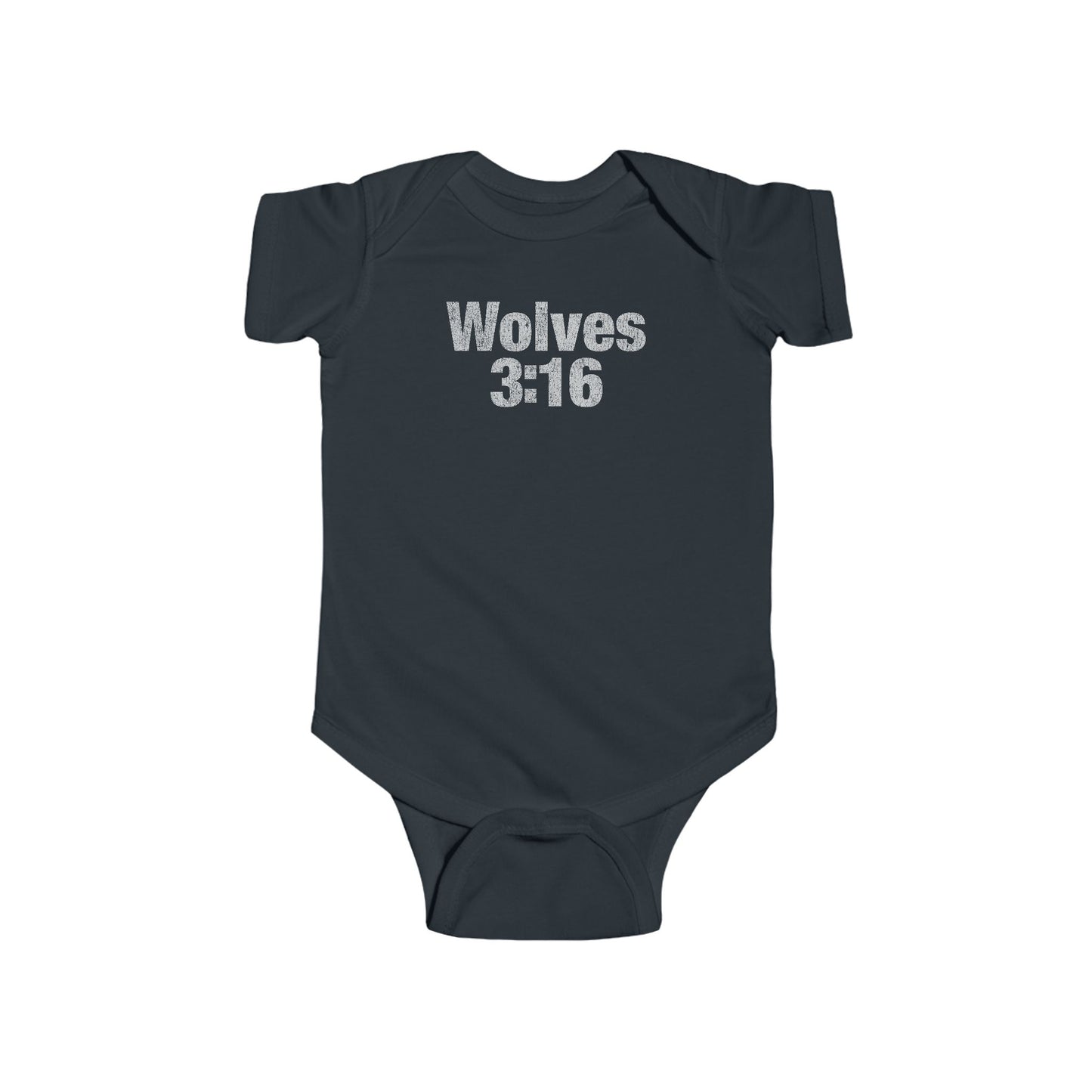 Wolves 3:16 Onesie