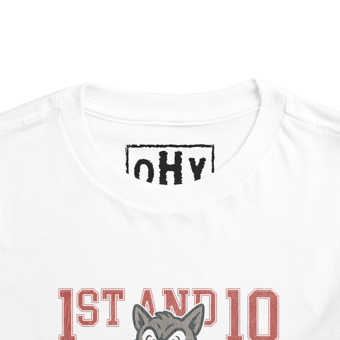 1st and 10 Toddler Tee