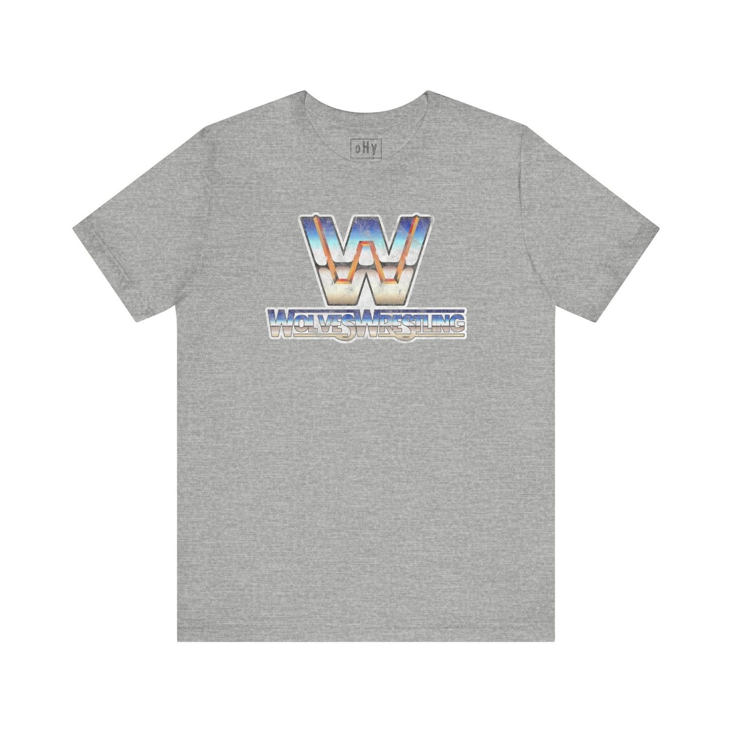 Wolves Wrestling 80s Tee