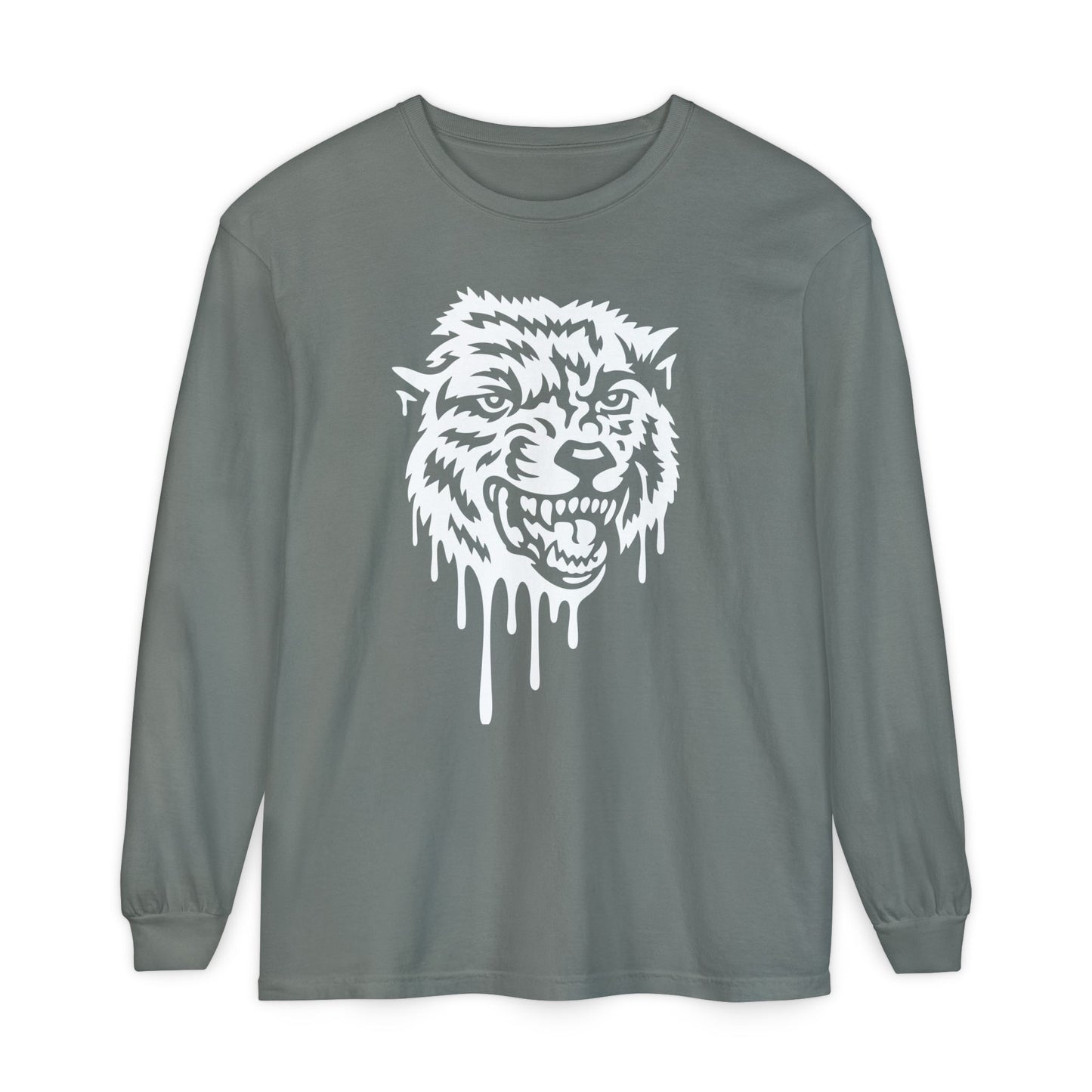 Drippy Wolf LS Comfort Tee