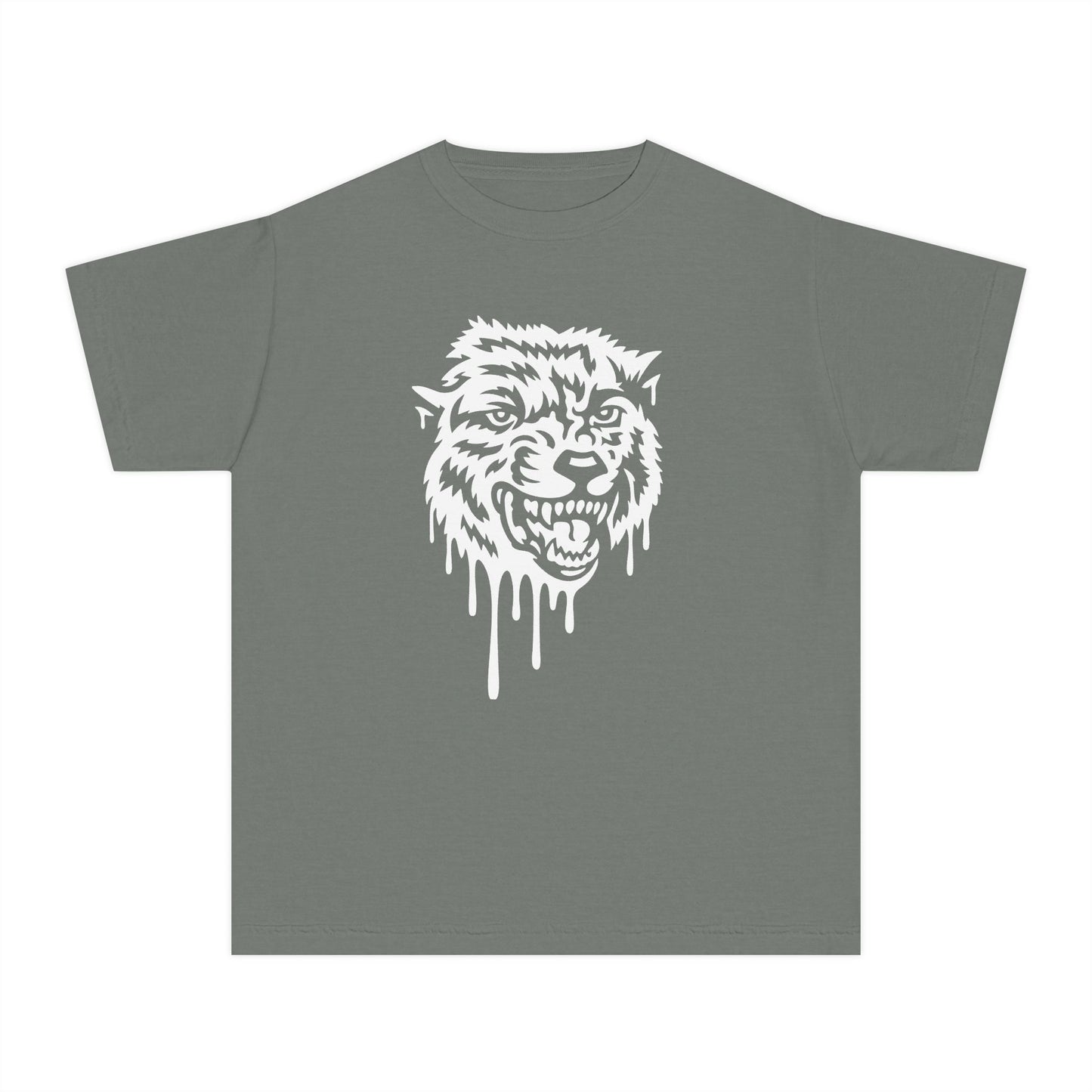 Drippy Wolf Youth Comfort Tee