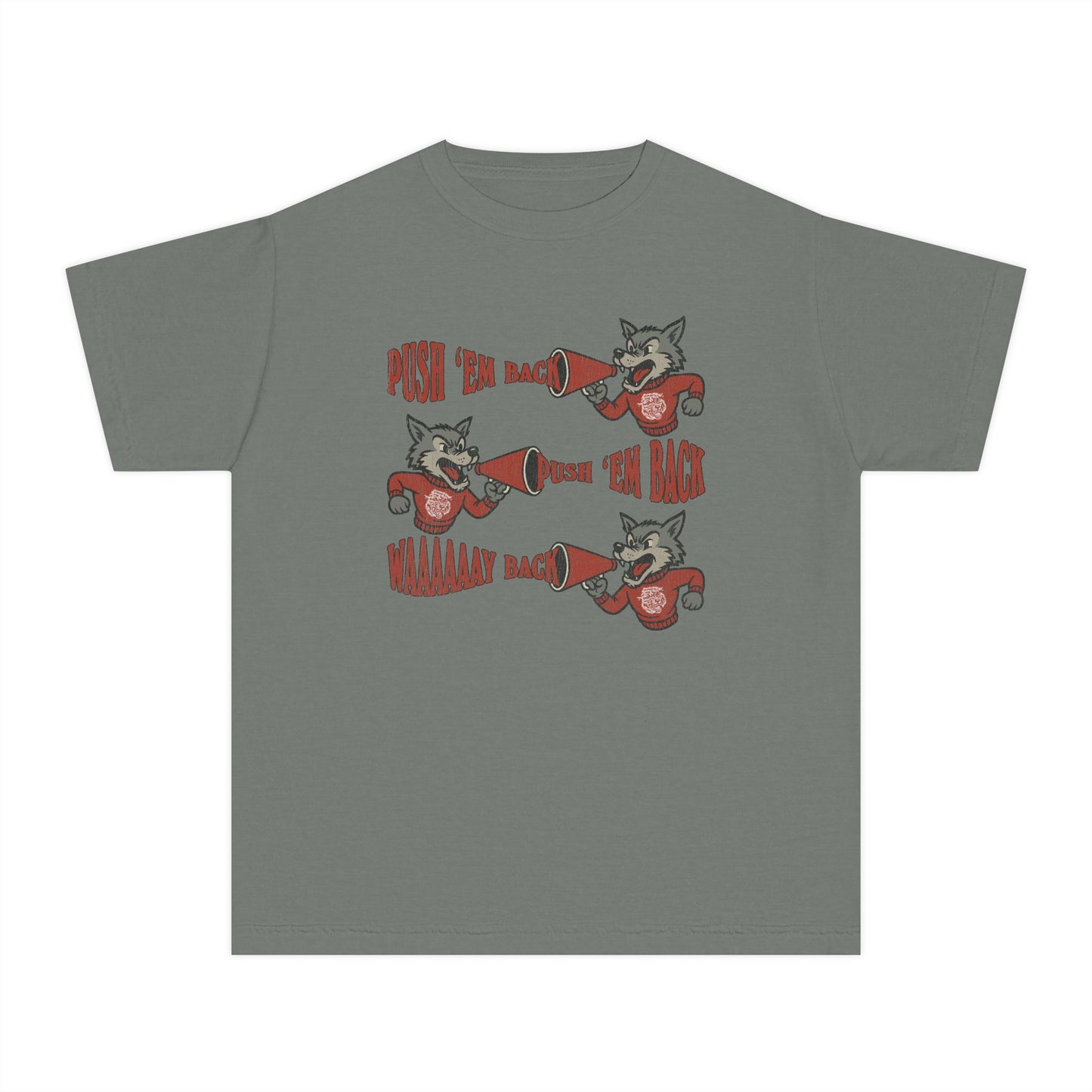 Push 'Em Back Youth Comfort Tee