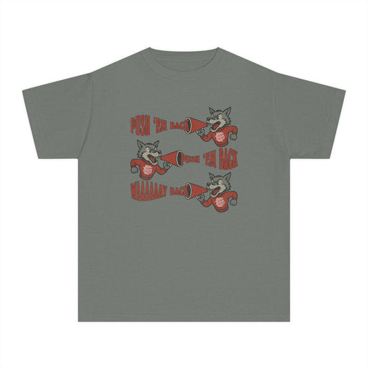 Push 'Em Back Youth Comfort Tee