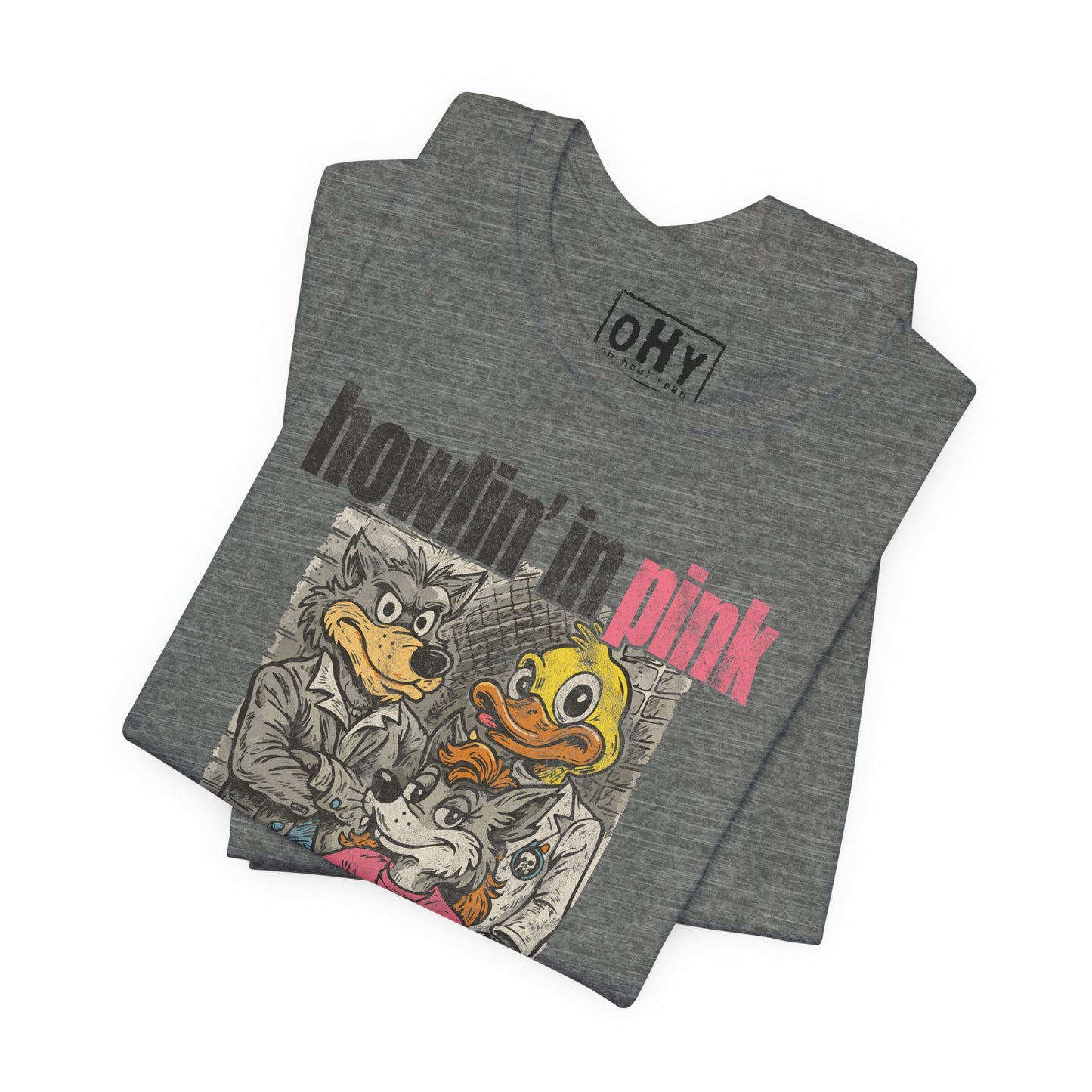 Howlin' in Pink Bella Tee