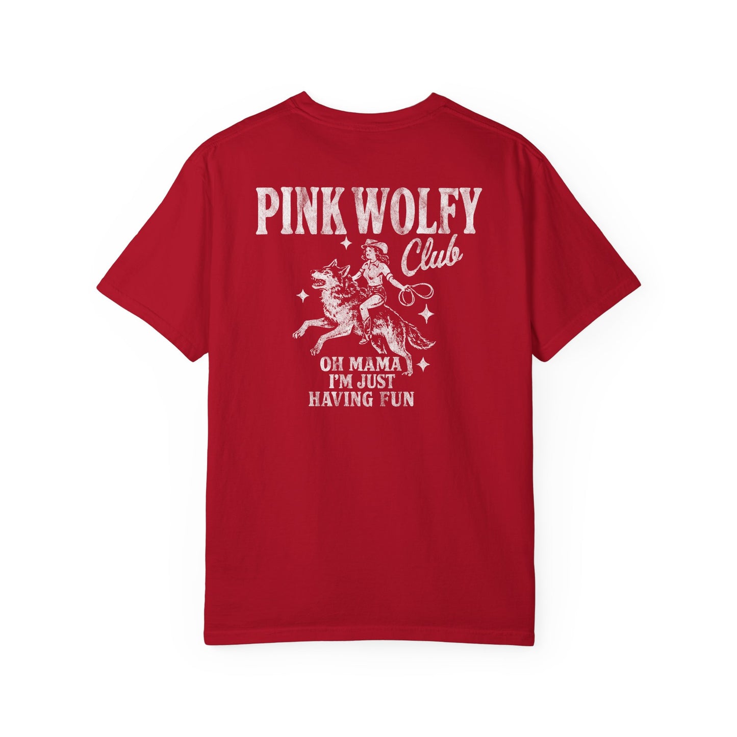 Pink Wolfy Club Comfort Tee