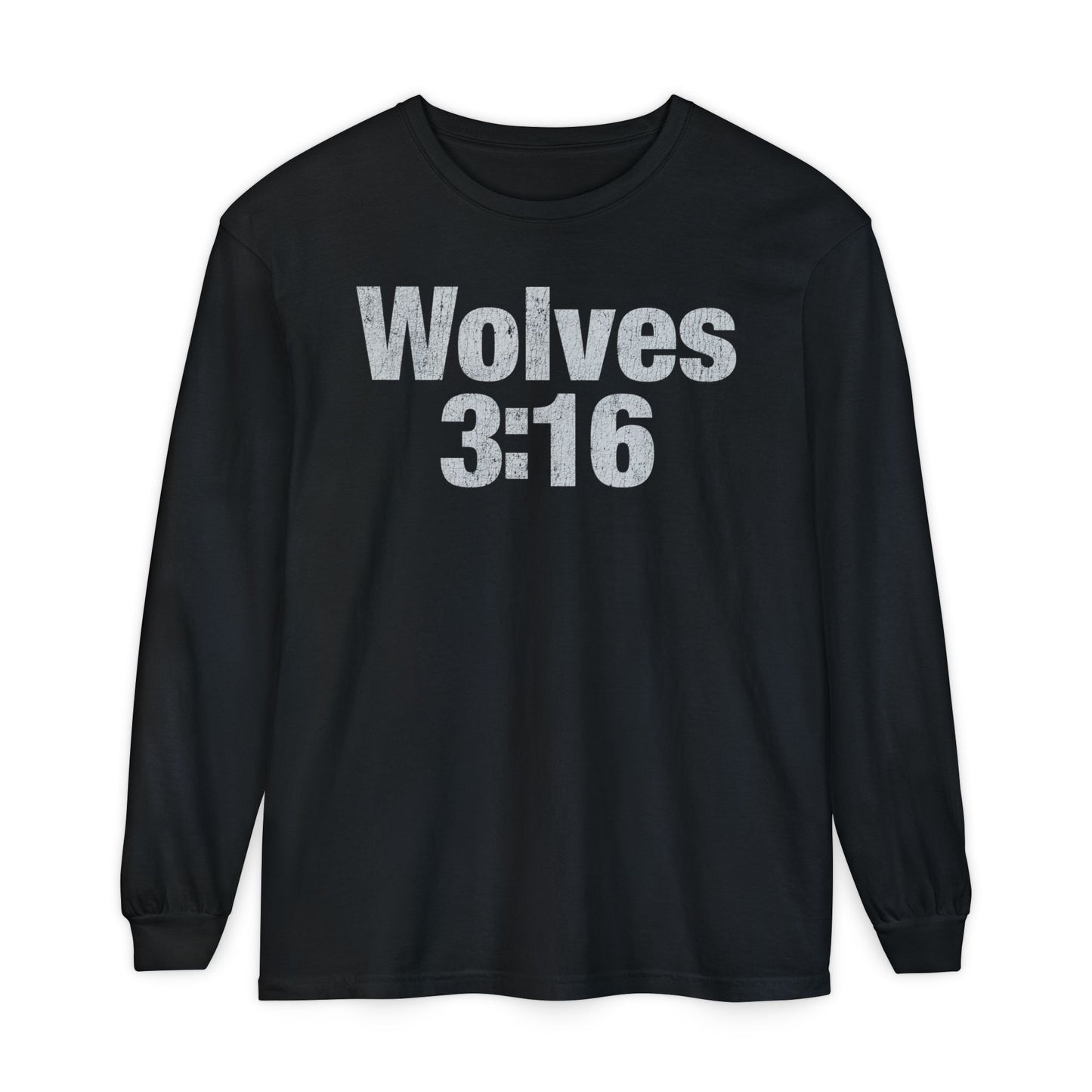 Wolves 3:16 LS Comfort Tee