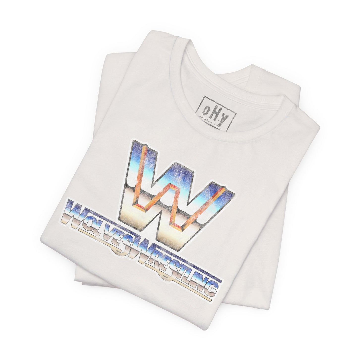 Wolves Wrestling 80s Tee