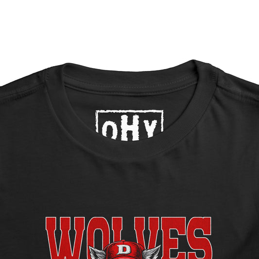 Wolves Baseball Toddler Tee